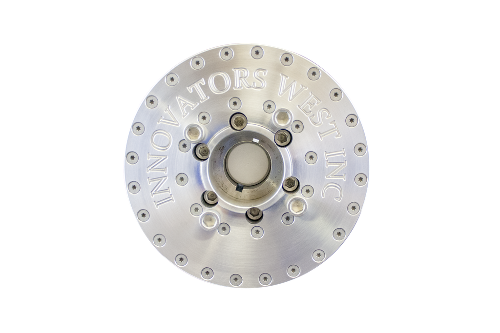 [204] 6.5" Small Block Ford Internally Balanced 4 Bolt Damper (Standard Hub, Standard, No Magnets)