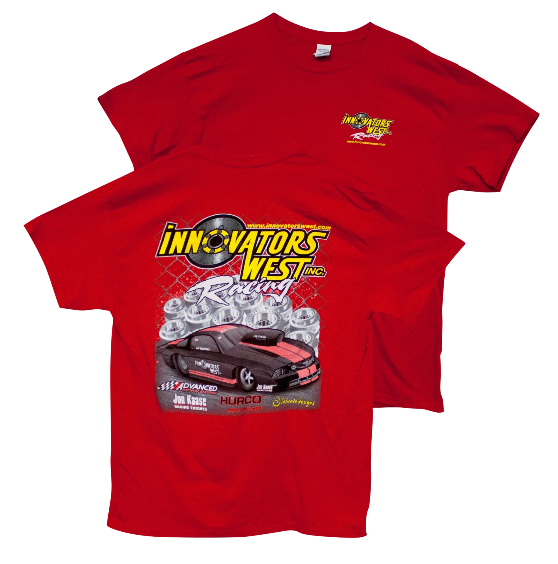 [11015] Red Innovators West Racing T-Shirt (Small)
