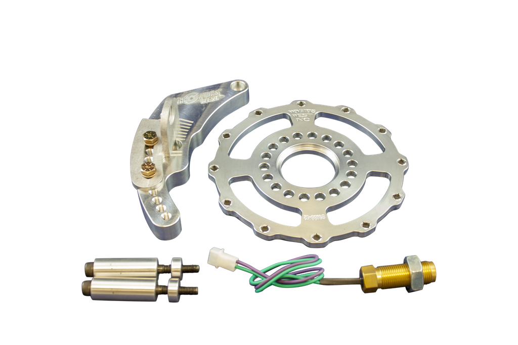 [7003-PASS] LSx Chevy 12-Magnet Crank Trigger Kit for 6.75" Diameter Damper (Passenger Side Bracket (STD))