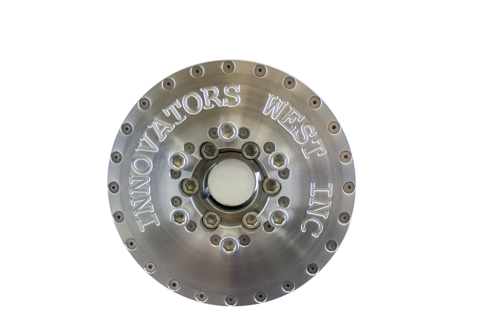 [109] SBC 7" Super Duty Blower Damper with BBC Crank Snout (No Magnets)