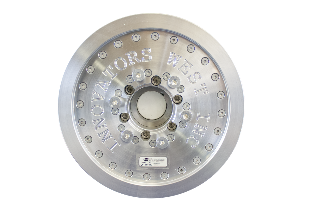 #844 - LSX 10-Rib Harmonic Damper for LS1/2/3/6 Corvette, Pontiac G8 and CTS-V - 10% Overdrive