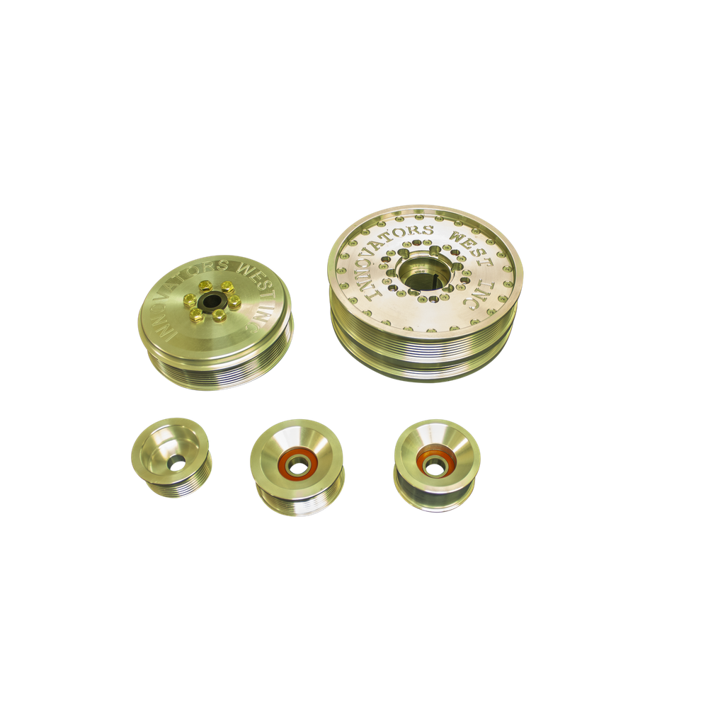 [988-KIT] LS1 GTO 8-Rib Drive Conversion Kit #988 (Standard Hub, #1031 8-Rib Standard)
