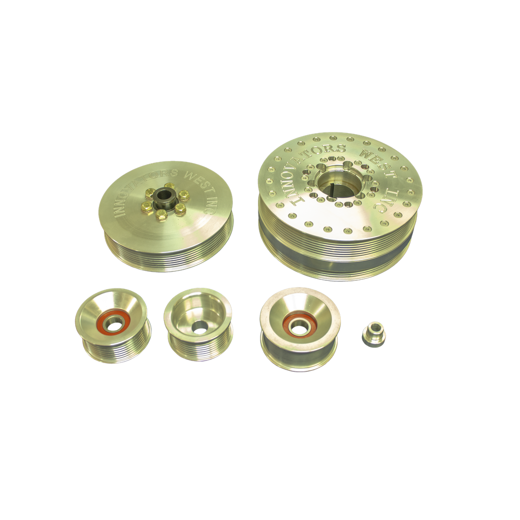 [994-KIT] LS7 Corvette 8-Rib Drive Conversion Kit with Damper #994 (Standard Pulley)