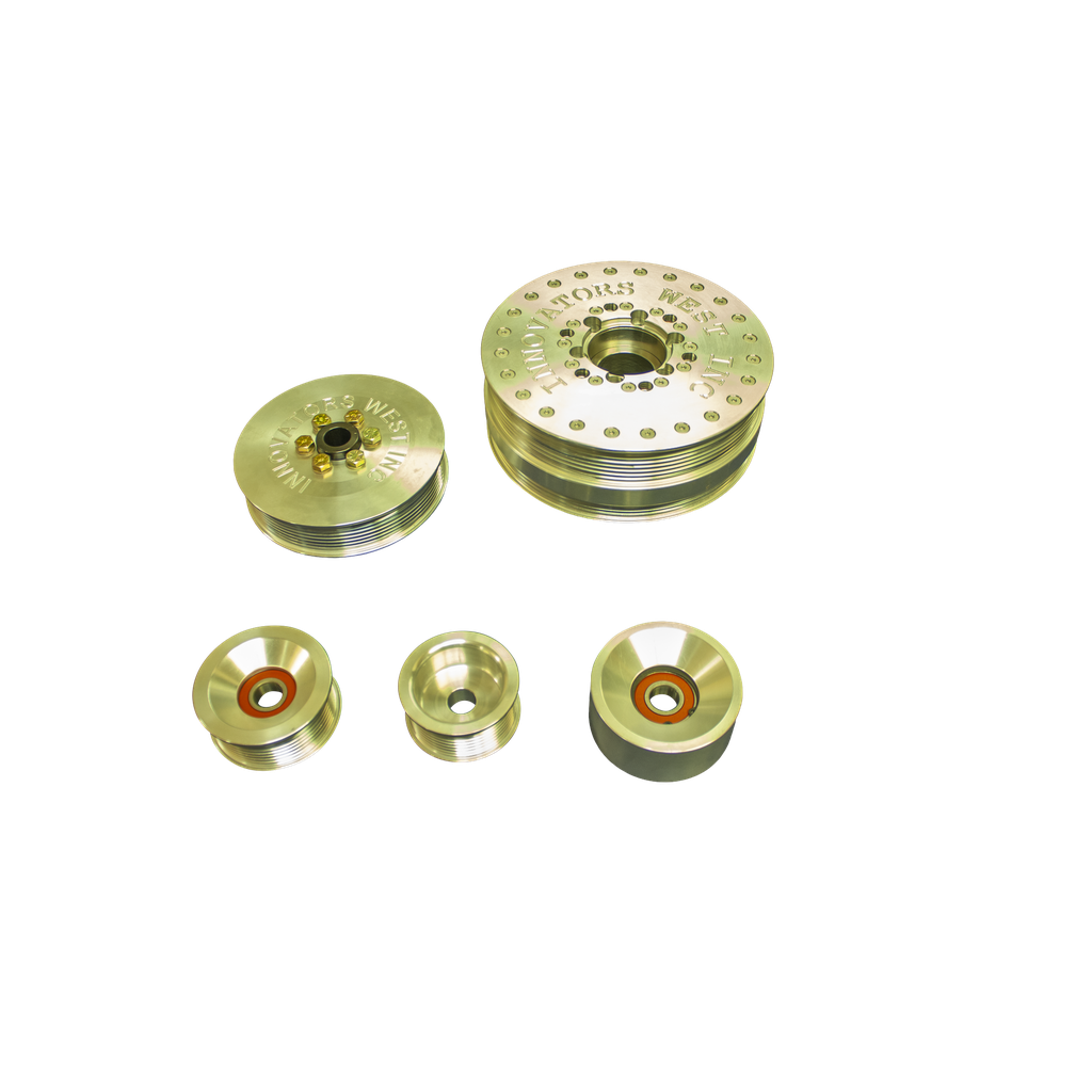 [998-KIT] Trailblazer SS 8-Rib Drive Conversion Kit with Std. Dia. Damper #998 (Standard Hub, Standard Pulley)