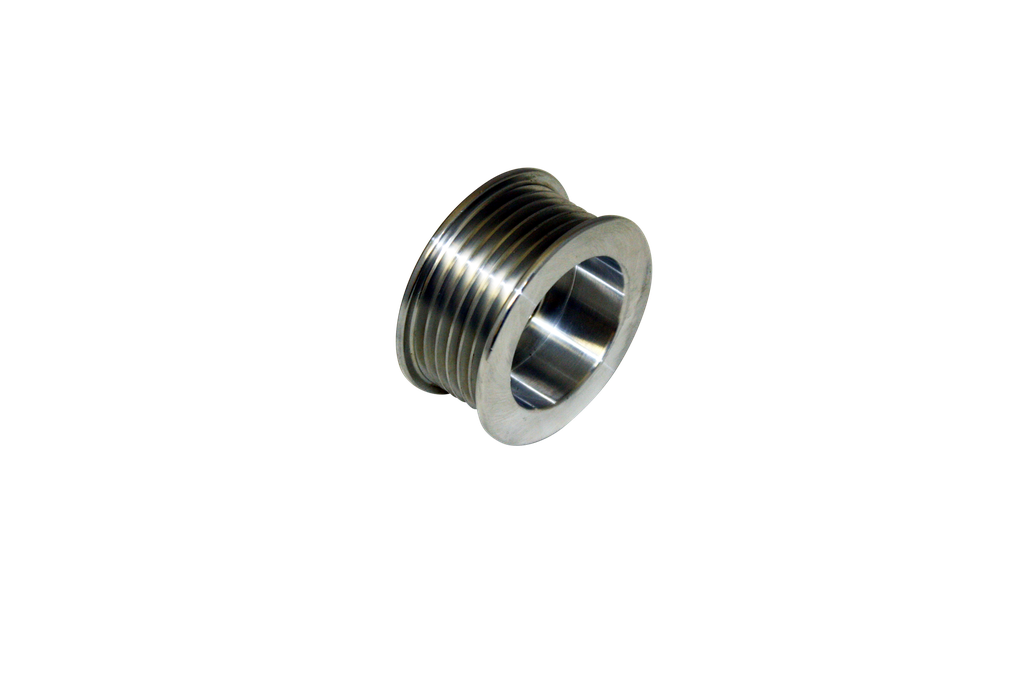 [1028] 2.125" OD 6 Rib Drive Billet Aluminum Racing Alternator Pulley